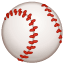Beisbolas emoji U+26BE