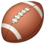 Amerikietiškas futbolas emoji U+1F3C8 Amerikietiškas futbolas emoji U+1F3C8
