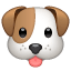 Šuns emoji U+1F436 Šuns emoji U+1F436