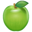 Žaliasis obuolys emoji U+1F34F Žaliasis obuolys emoji U+1F34F