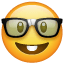 Nerd Face U+1F913 Nerd Face U+1F913